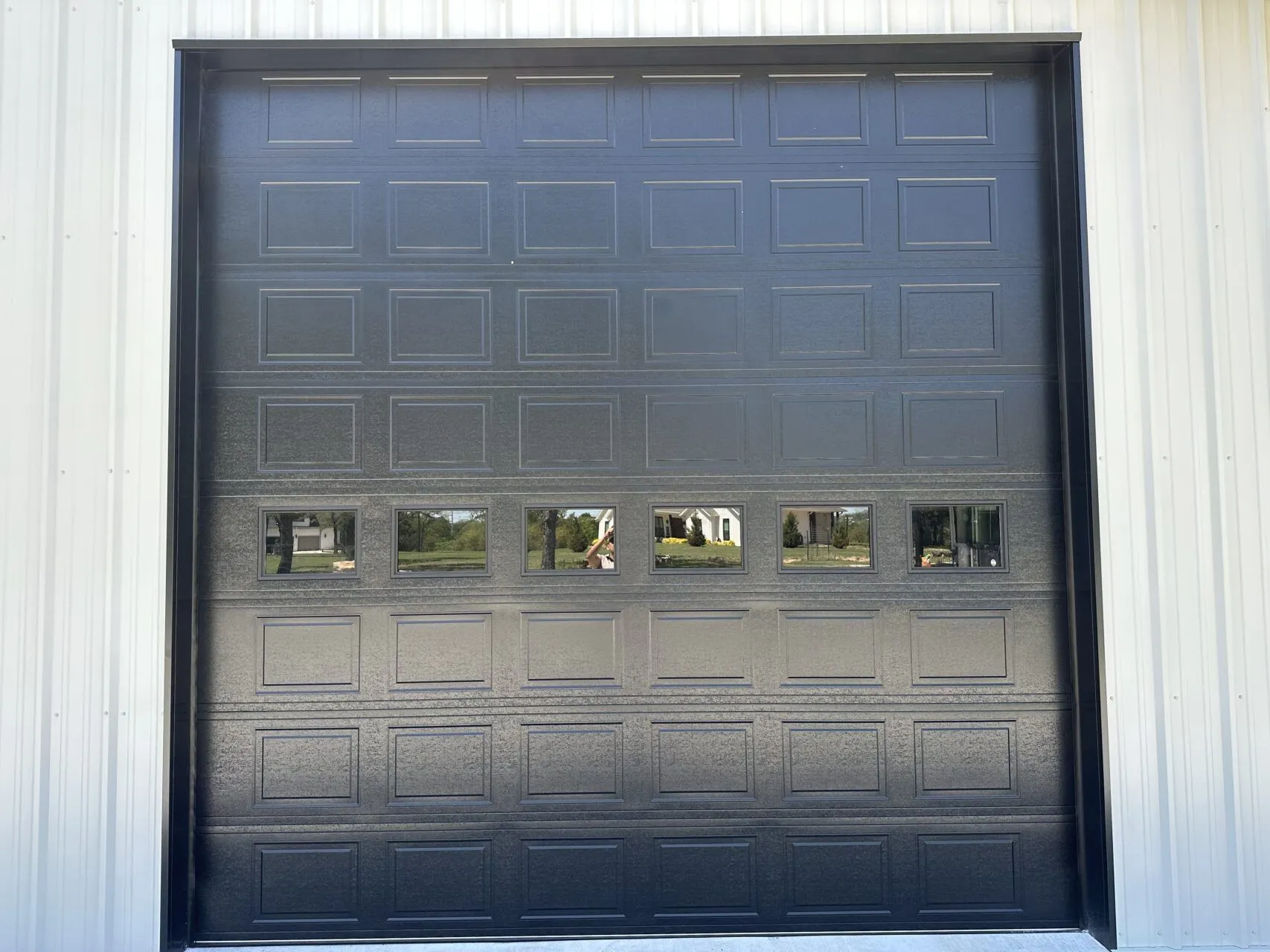 40x50 Weld Up Metal Garage in Weatherford, TX. 40x50 Weld Up Metal Garage in Weatherford, TX.