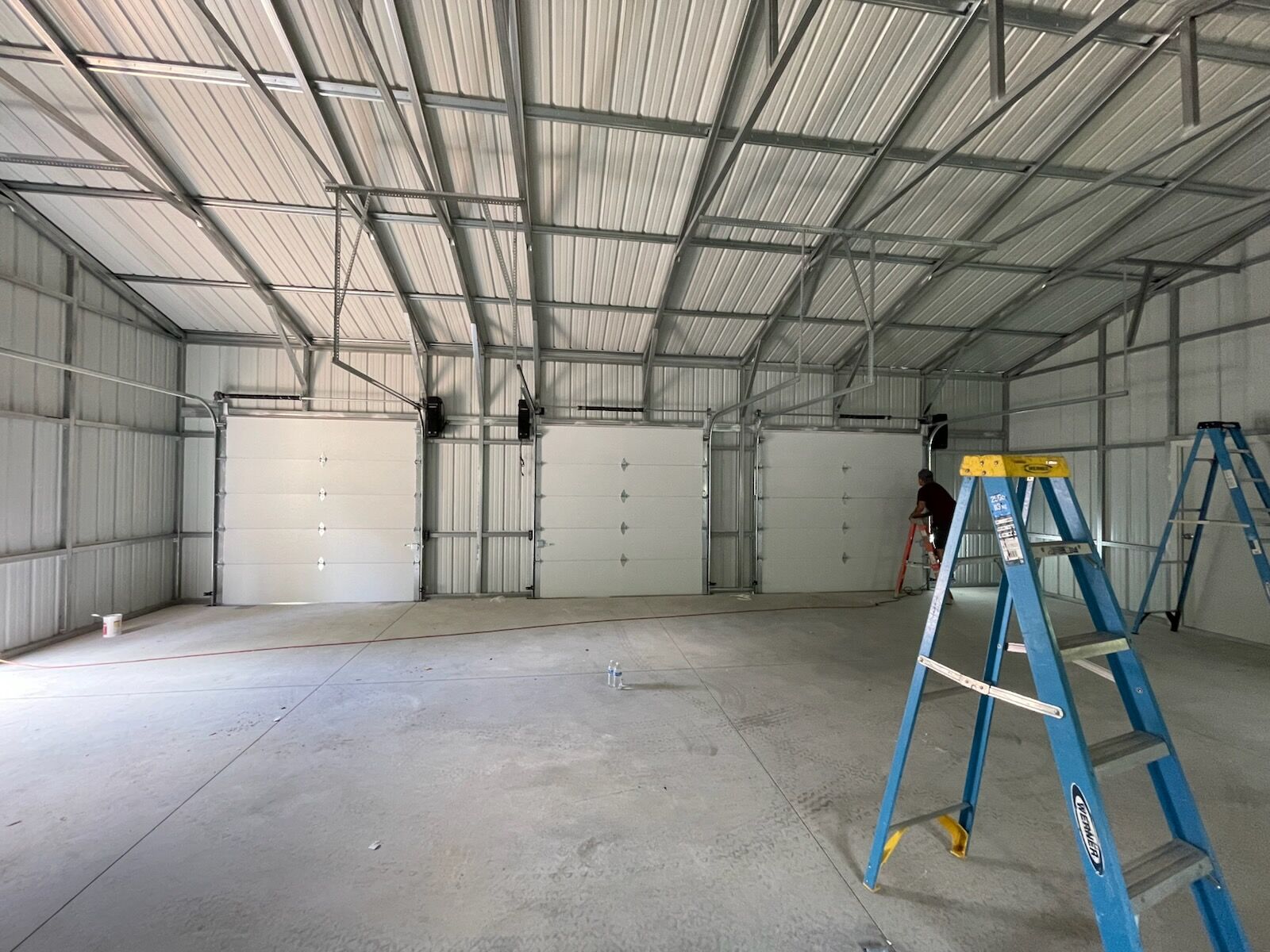 30x40 Metal Storage with Side Lean-to in Buchanan Dam, TX. 30x40 Metal Storage with Side Lean-to in Buchanan Dam, TX.