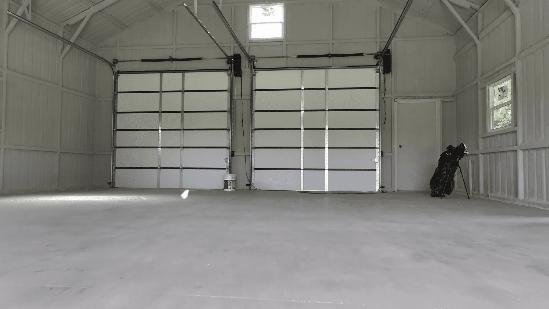 30x40 Metal Building with Side Porch in Lucas, TX.