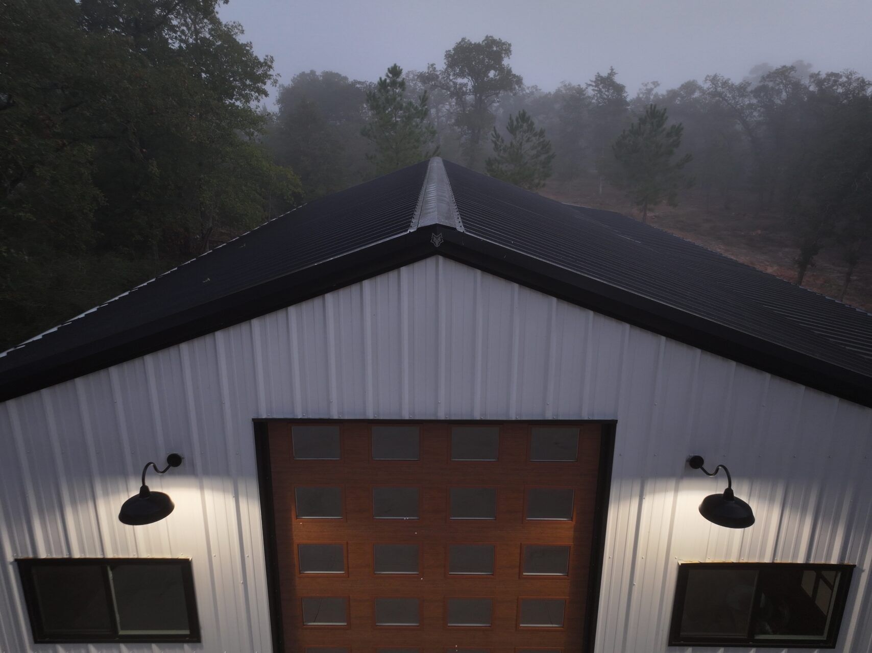 30x60 Fully Custom Red Iron Garage/Storage Building in Bastrop, TX. 30x60 Fully Custom Red Iron Garage/Storage Building in Bastrop, TX.