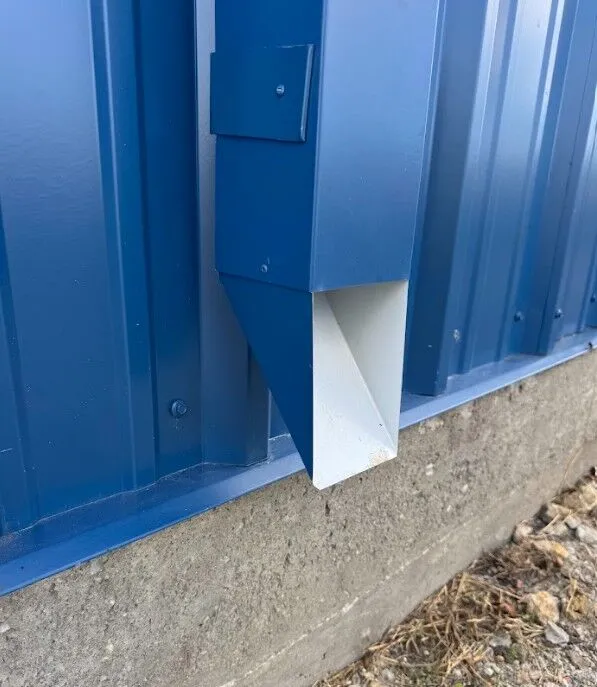 60X120 Commercial Red Iron Storage in Corsicana, TX. 60X120 Commercial Red Iron Storage in Corsicana, TX.