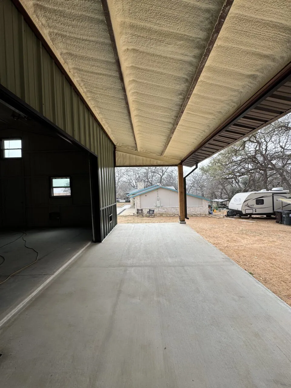 30x40 Metal Building for Storage & Family Space in Seguin, TX. 30x40 Metal Building for Storage & Family Space in Seguin, TX.
