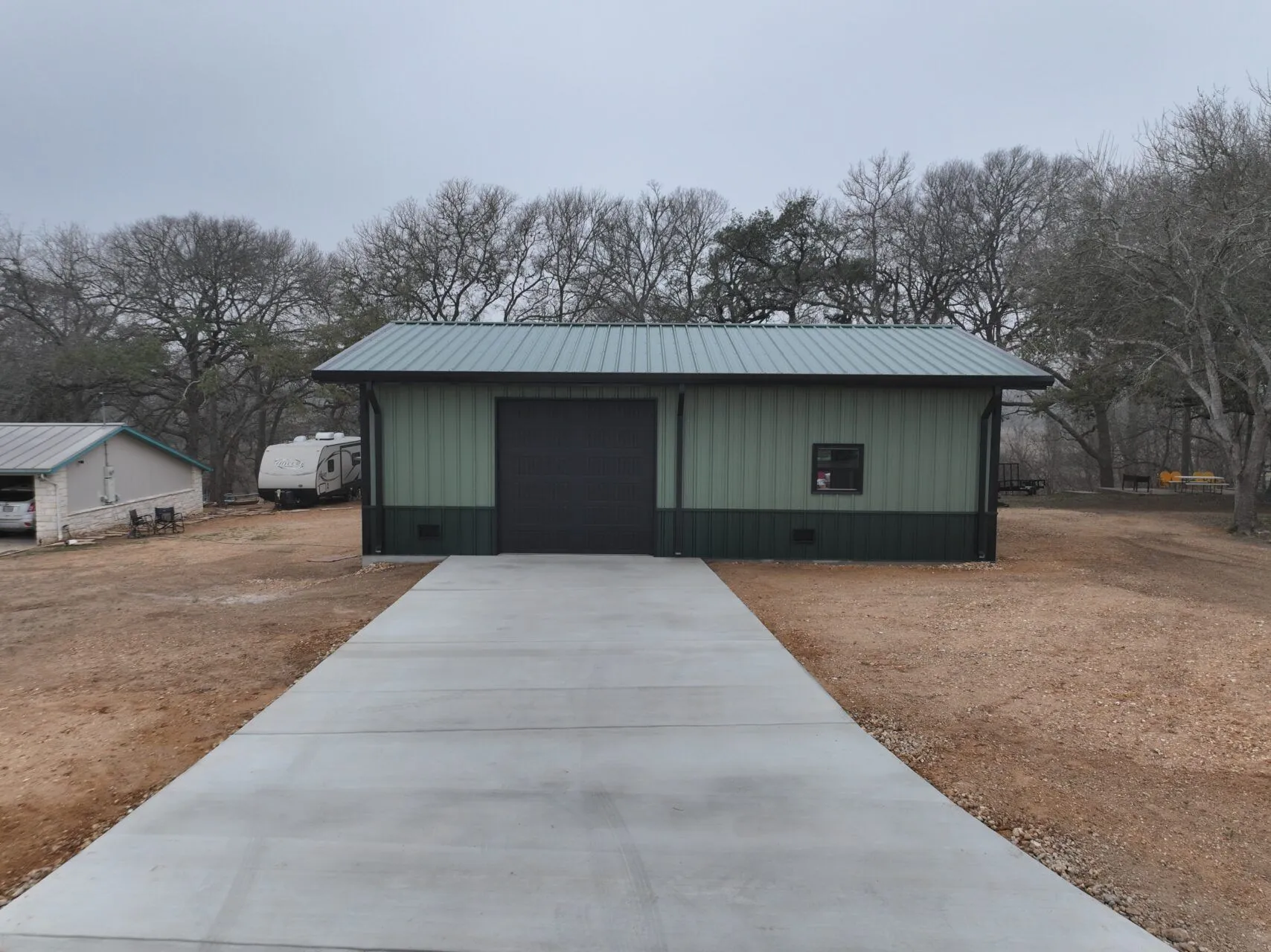 30x40 Metal Building for Storage & Family Space in Seguin, TX. 30x40 Metal Building for Storage & Family Space in Seguin, TX.