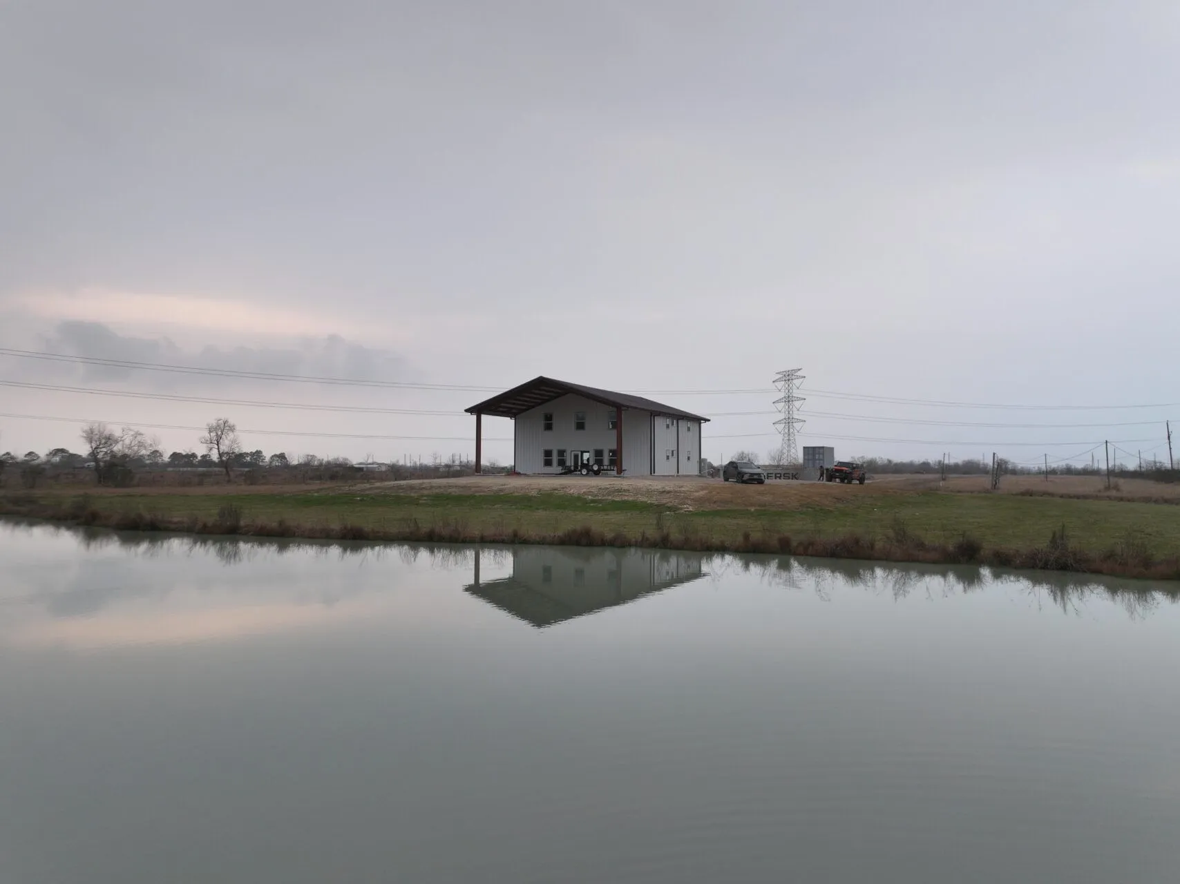 44x60 2 Story Barndominium Shell in Angleton, TX. 44x60 2 Story Barndominium Shell in Angleton, TX.