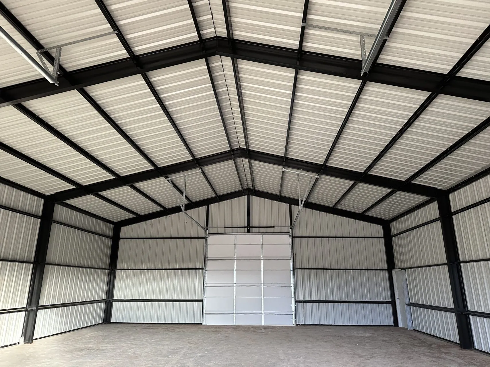 40x80 Full I-Beam Red Iron Metal Building 40x80 Full I-Beam Red Iron Metal Building