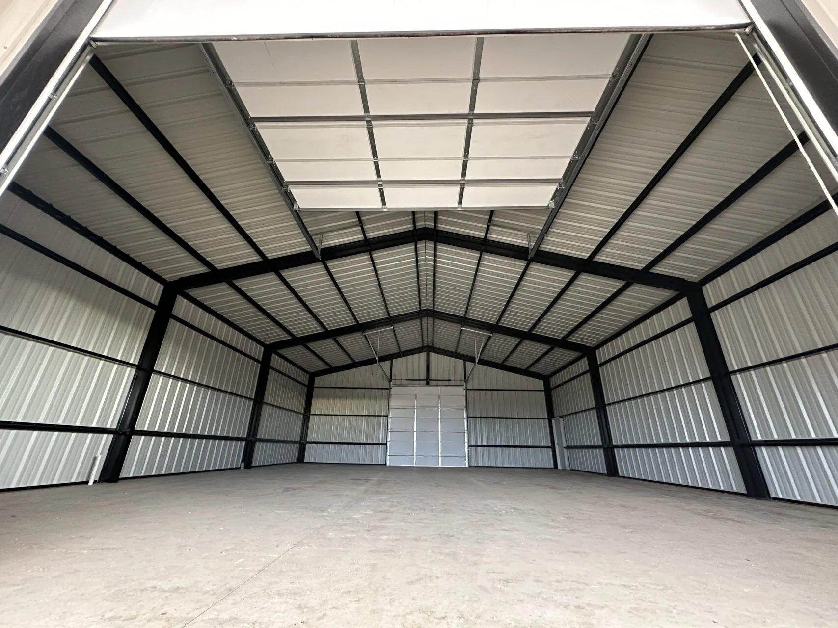 40x80 Full I-Beam Red Iron Metal Building 40x80 Full I-Beam Red Iron Metal Building