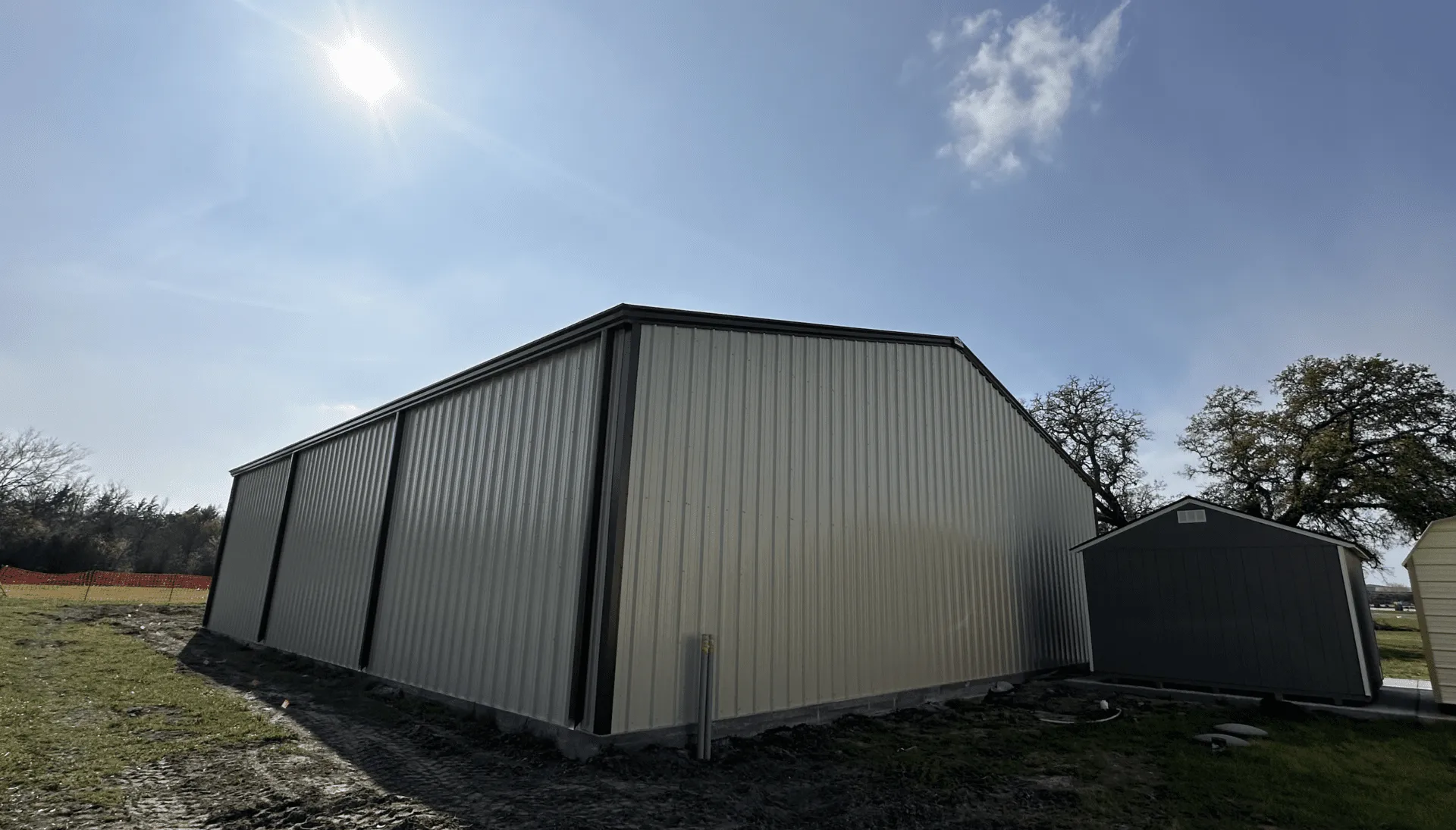 Smith_Front 50×60 Bolt Up Red Iron Steel Building