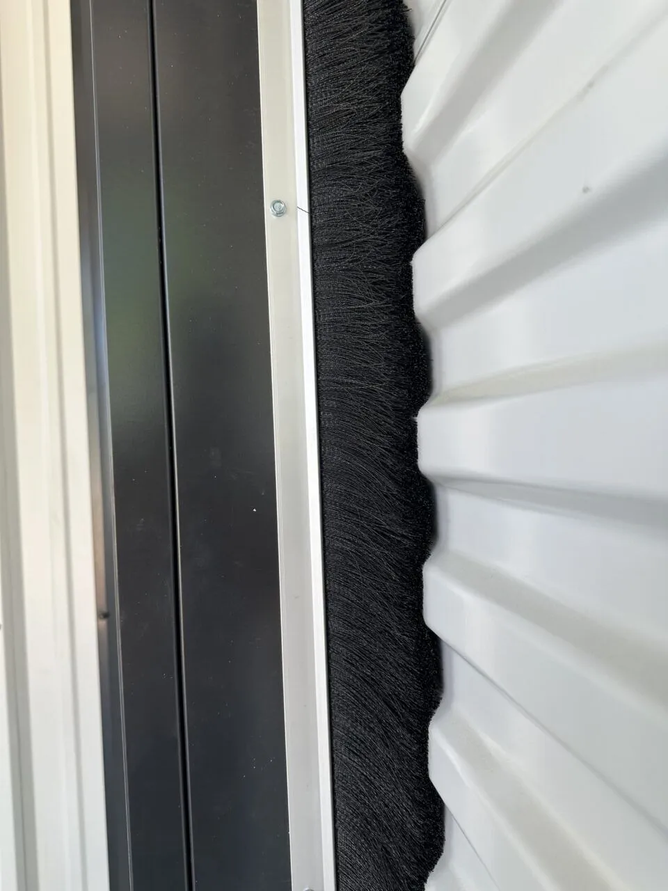 40x50 Weld Up Metal Garage in Weatherford, TX. 40x50 Weld Up Metal Garage in Weatherford, TX.