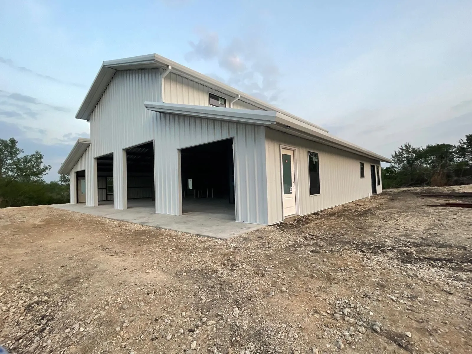 60x55 Texas Modern Barn Building in Seguin, TX. 60x55 Texas Modern Barn Building in Seguin, TX.