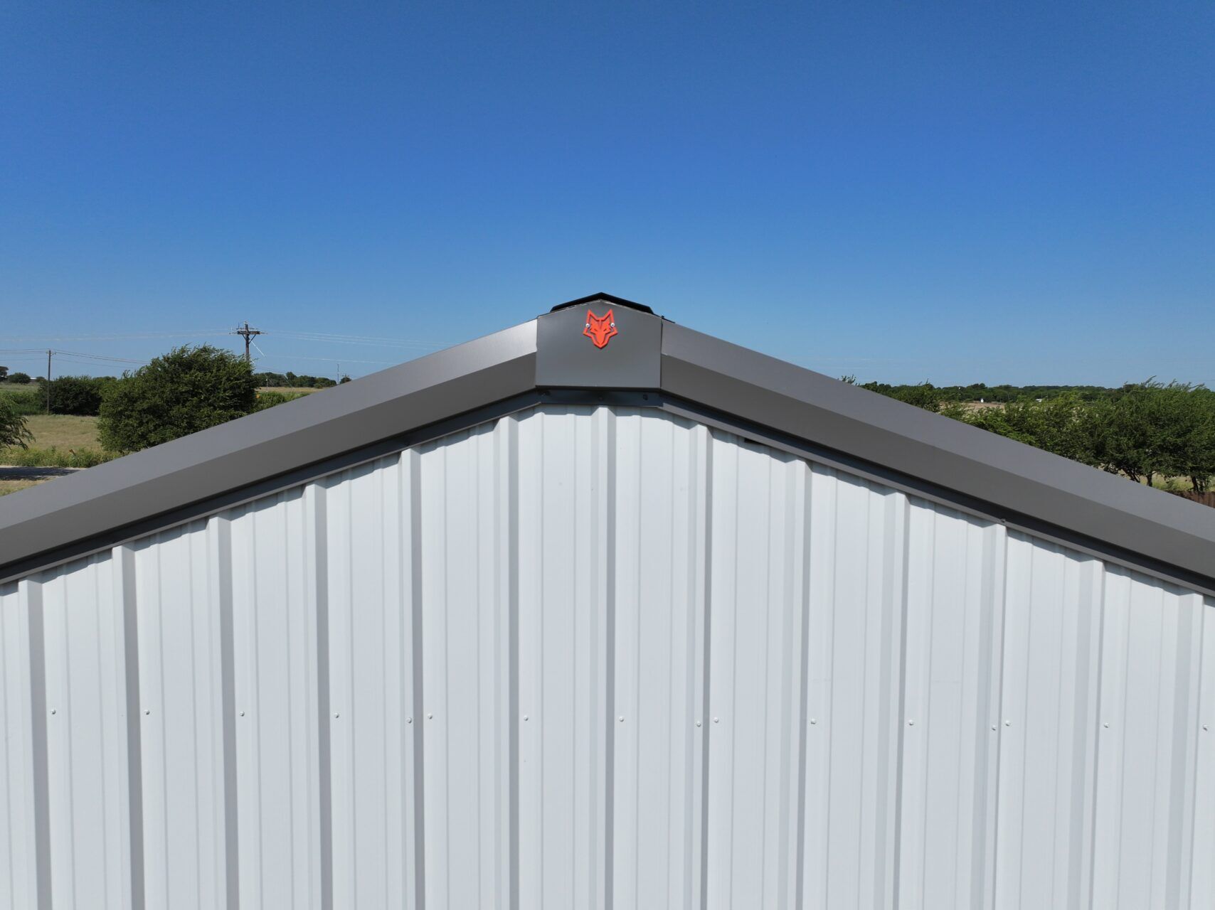 40x50 Weld Up Custom Metal Building in Justin, TX. 40x50 Weld Up Custom Metal Building in Justin, TX.