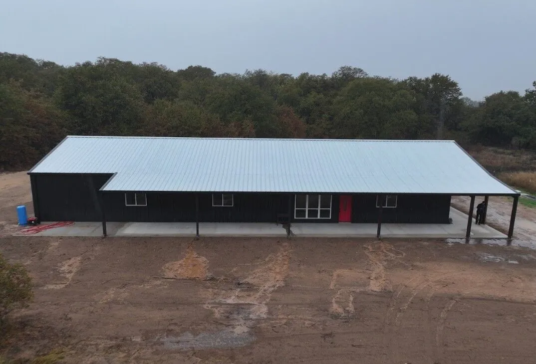 60x110 Massive Metal Home Shell in Boyd, TX. 60x110 Massive Metal Home Shell in Boyd, TX.