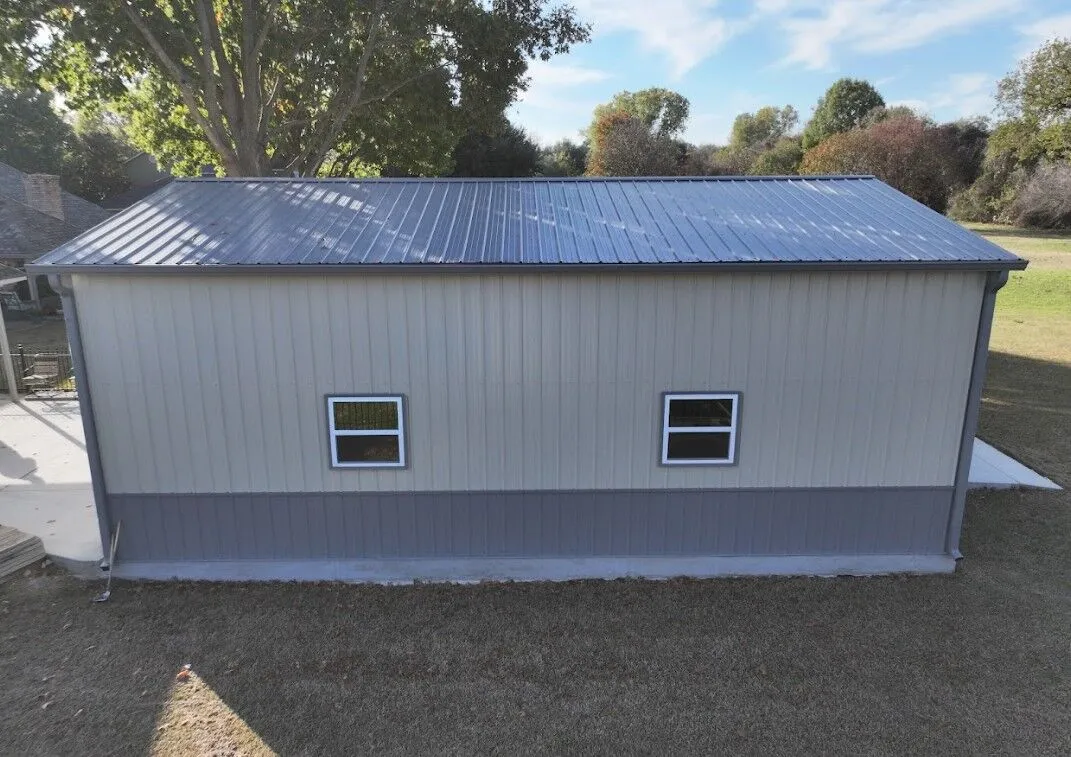 26x36 Ultimate 2 Car Garage Workshop in Burleson, TX. 26x36 Ultimate 2 Car Garage Workshop in Burleson, TX.