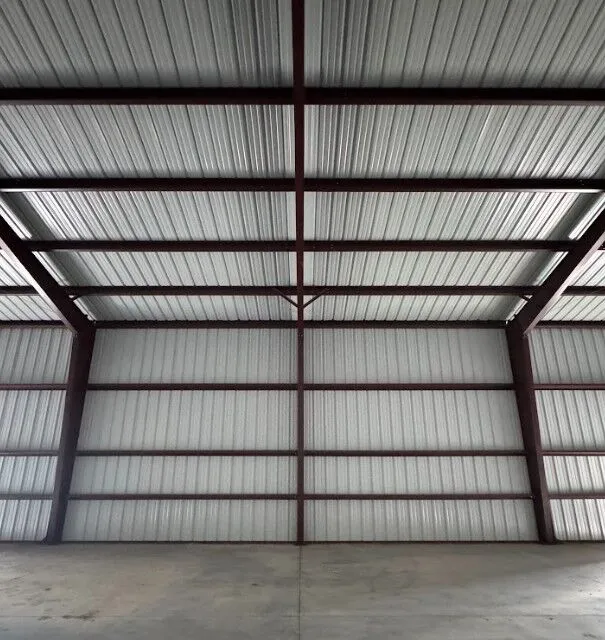 60X120 Commercial Red Iron Storage in Corsicana, TX. 60X120 Commercial Red Iron Storage in Corsicana, TX.