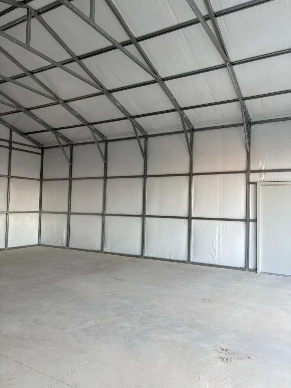 28x35 Hilltop Metal Storage in Canyon Lake, TX. 28x35 Hilltop Metal Storage in Canyon Lake, TX.