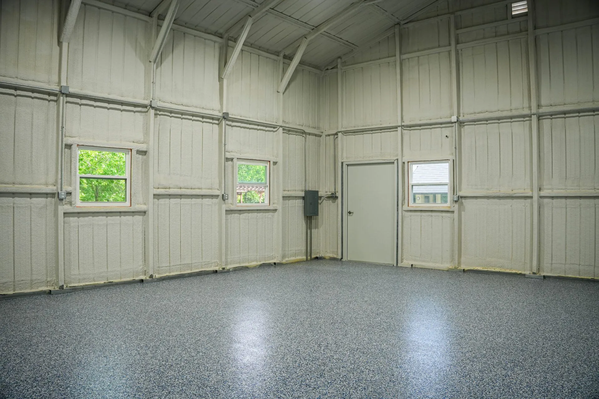 30x40 Metal Car Shop Building in Mansfield, TX. 30x40 Metal Car Shop Building in Mansfield, TX.