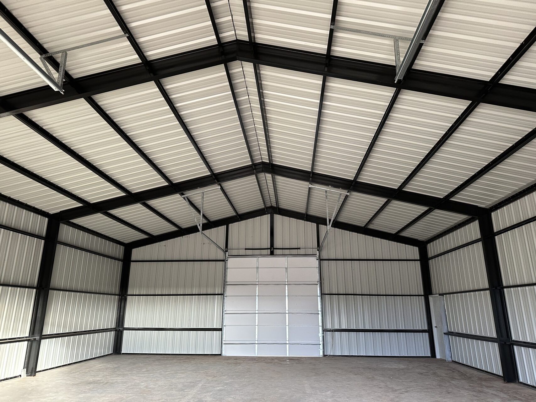 40x80 Full I-Beam Red Iron Metal Building 40x80 Full I-Beam Red Iron Metal Building