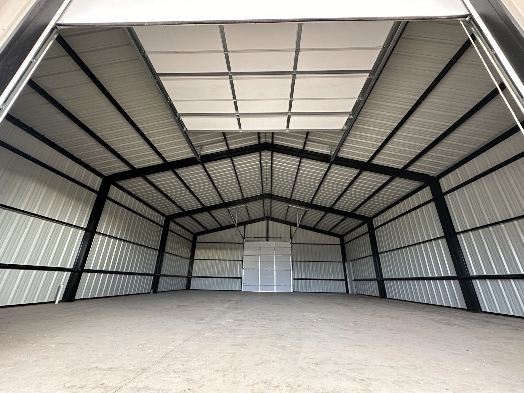 40x80 Full I-Beam Red Iron Metal Building 40x80 Full I-Beam Red Iron Metal Building