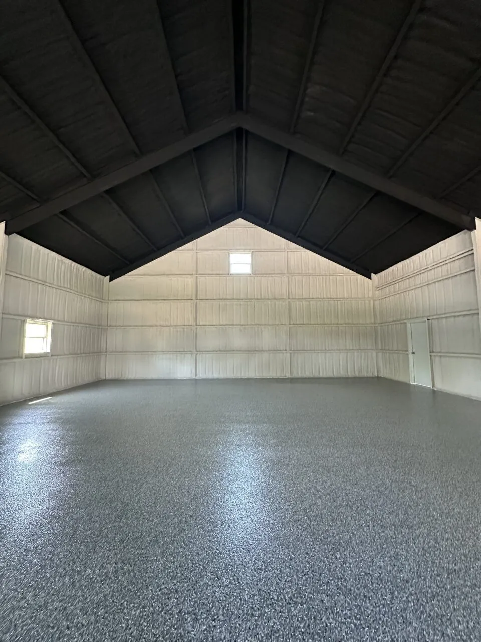 40x50 Weld Up Metal Garage in Weatherford, TX. 40x50 Weld Up Metal Garage in Weatherford, TX.