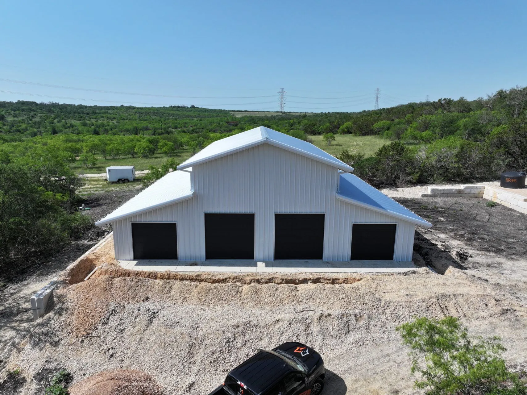 60x55 Texas Modern Barn Building in Seguin, TX. 60x55 Texas Modern Barn Building in Seguin, TX.