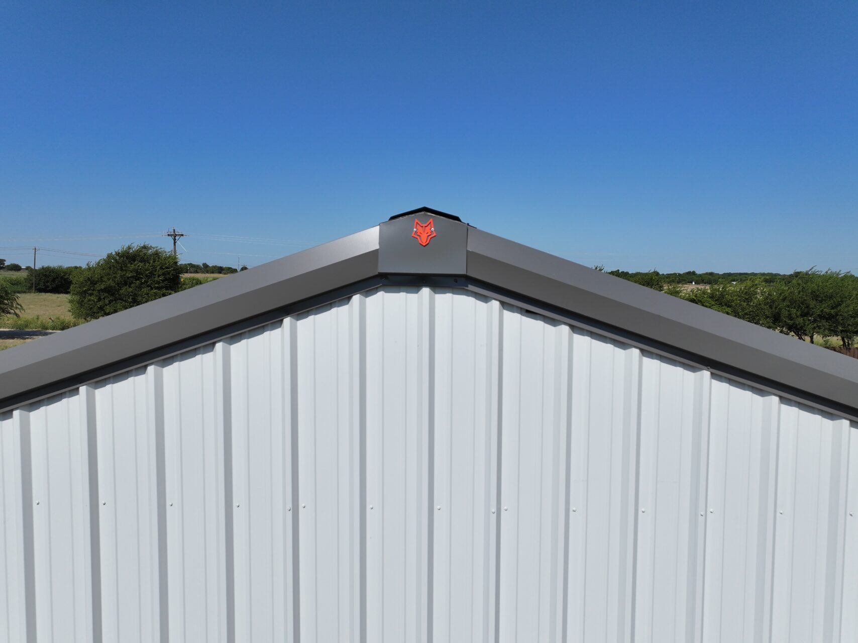 40x50 Weld Up Custom Metal Building in Justin, TX. 40x50 Weld Up Custom Metal Building in Justin, TX.