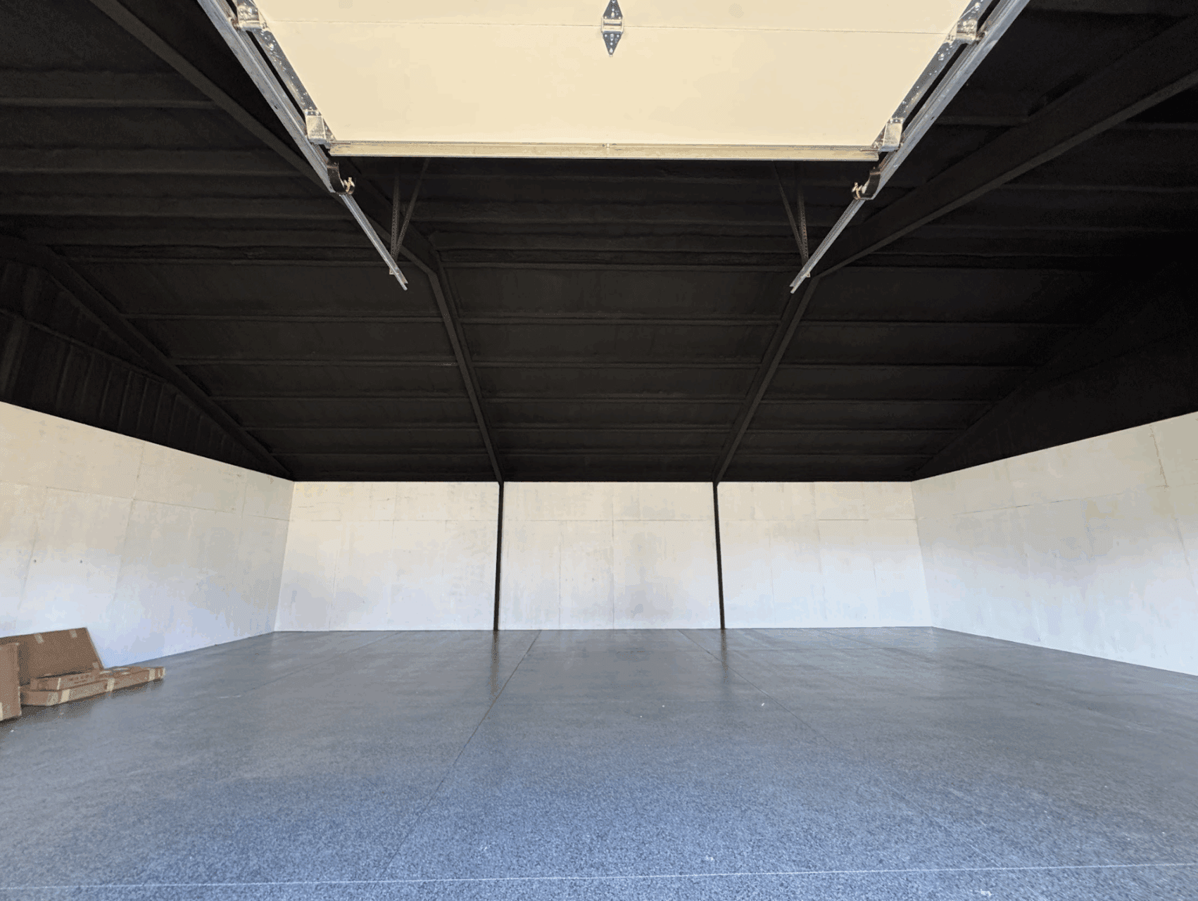 40x50 Weld Up Custom Metal Building in Justin, TX. 40x50 Weld Up Custom Metal Building in Justin, TX.