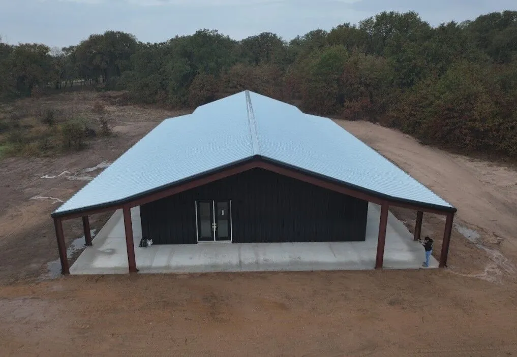 60x110 Massive Metal Home Shell in Boyd, TX. 60x110 Massive Metal Home Shell in Boyd, TX.
