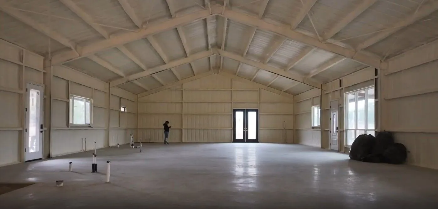 60x110 Massive Metal Home Shell in Boyd, TX. 60x110 Massive Metal Home Shell in Boyd, TX.