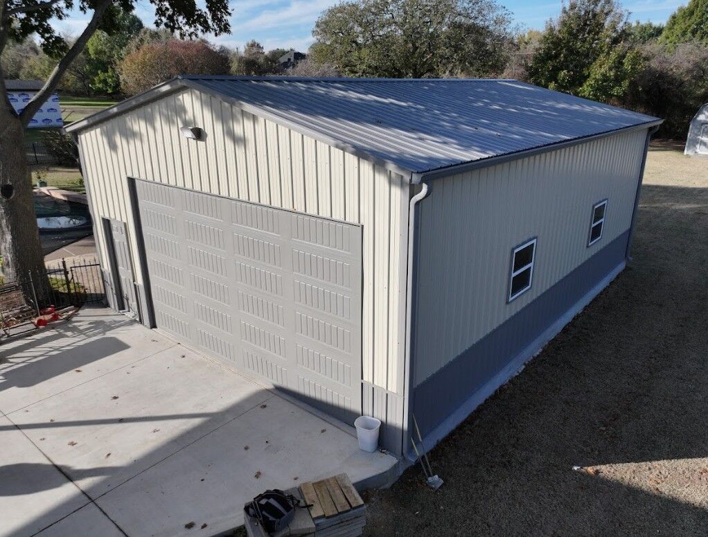 26x36 Ultimate 2 Car Garage Workshop in Burleson, TX. 26x36 Ultimate 2 Car Garage Workshop in Burleson, TX.