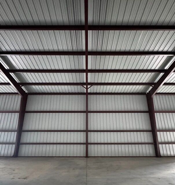 60X120 Commercial Red Iron Storage in Corsicana, TX. 60X120 Commercial Red Iron Storage in Corsicana, TX.