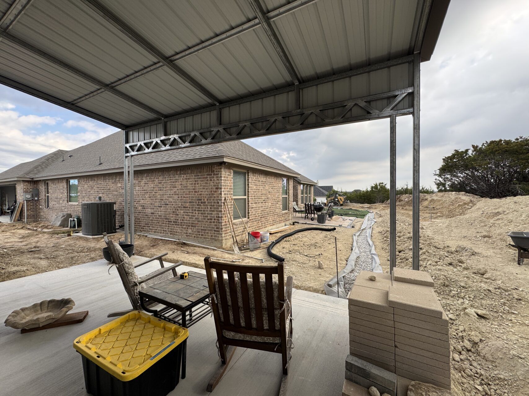 30x40 Custom Detached Race Car Shop in Hudson Oaks, TX. 30x40 Custom Detached Race Car Shop in Hudson Oaks, TX.