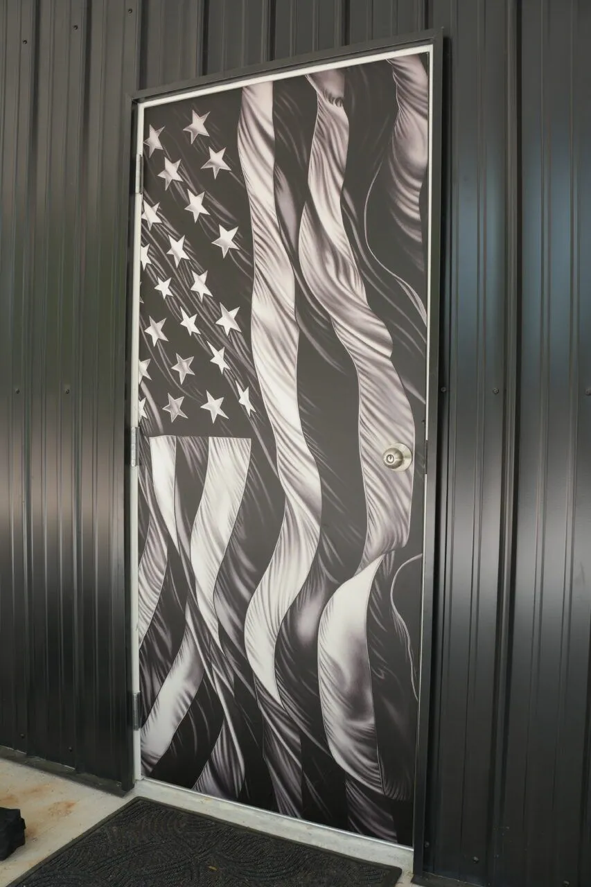 30x60 Custom Blacked-Out Shop with Wrap-around Porch in Montgomery, TX. 30x60 Custom Blacked-Out Shop with Wrap-around Porch in Montgomery, TX.