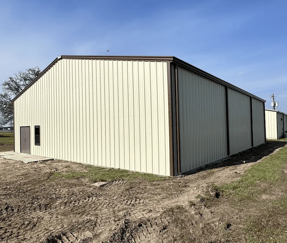 50×60 Bolt Up Red Iron Steel Building
