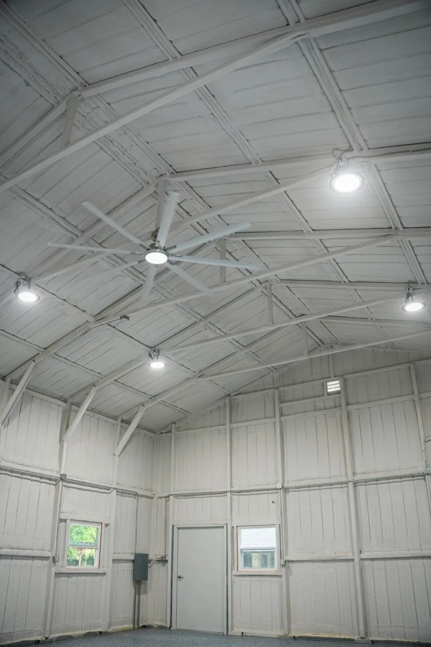 30x40 Metal Car Shop Building in Mansfield, TX. 30x40 Metal Car Shop Building in Mansfield, TX.
