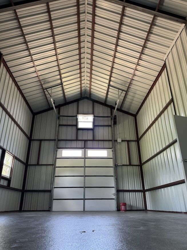 20 x 60 Weld Up Metal Barn in Texas 20 x 60 Weld Up Metal Barn in Texas