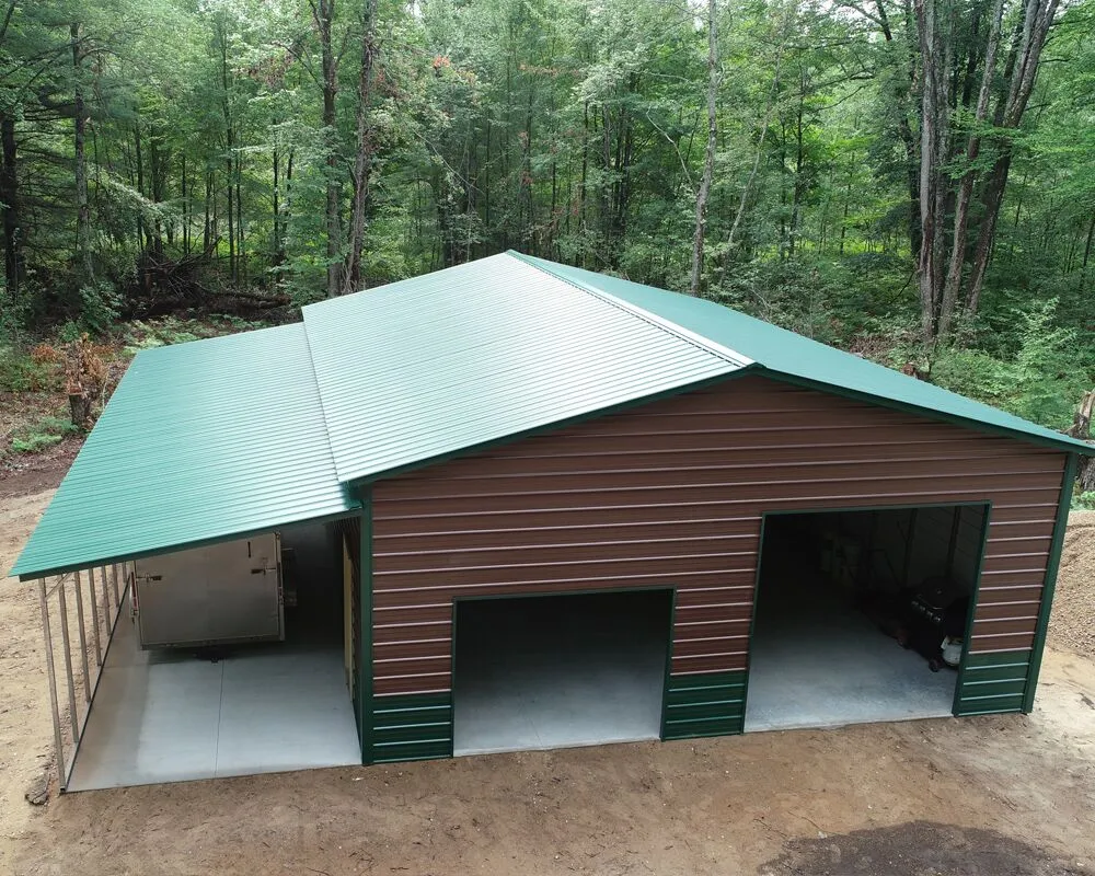 30x40 Steel Barn in Granbury Texas 30x40 Steel Barn in Granbury Texas