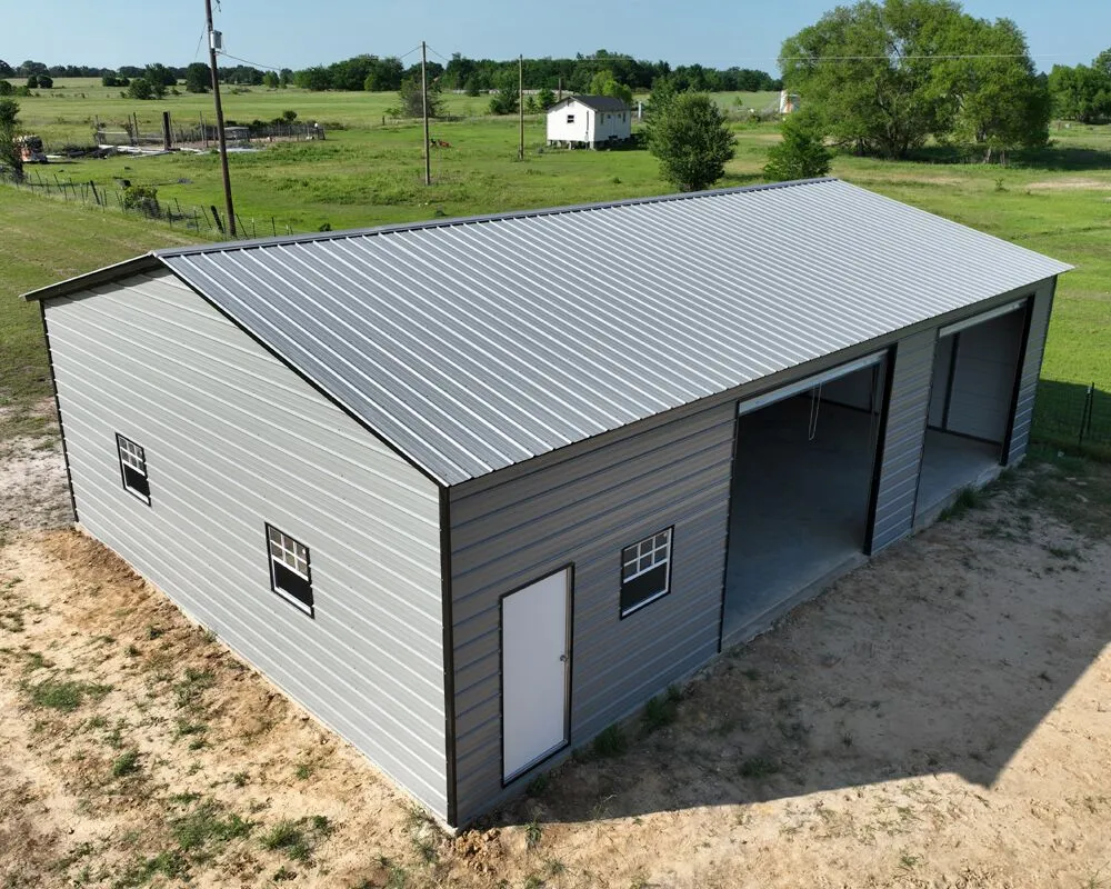 30x45 Metal Building in Cedar Hill, Texas 30x45 Metal Building in Cedar Hill, Texas