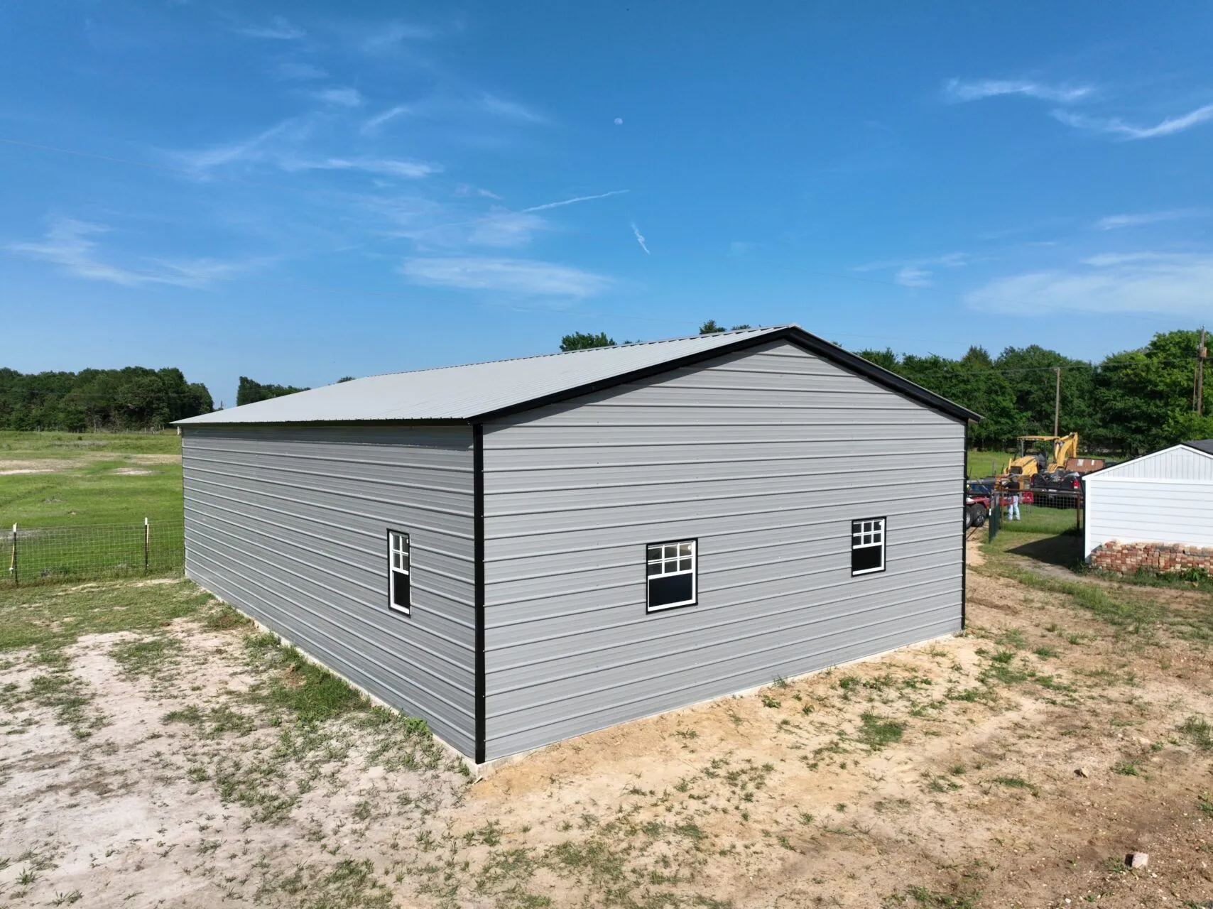 30x50 Steel Garage in Texas (1) 30x50 Steel Garage in Texas (1)