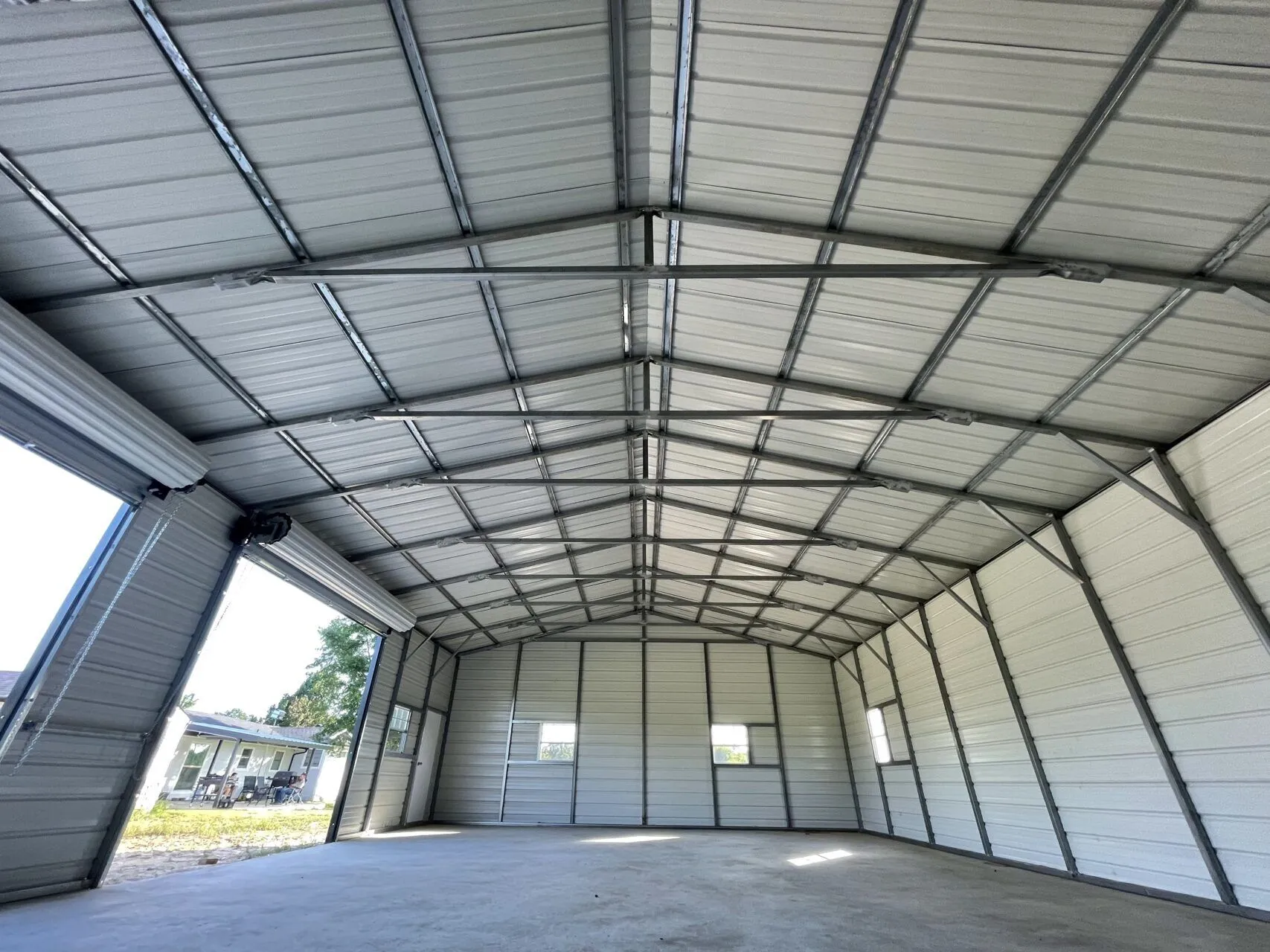 30x50 Steel Garage in Texas (6) 30x50 Steel Garage in Texas (1)