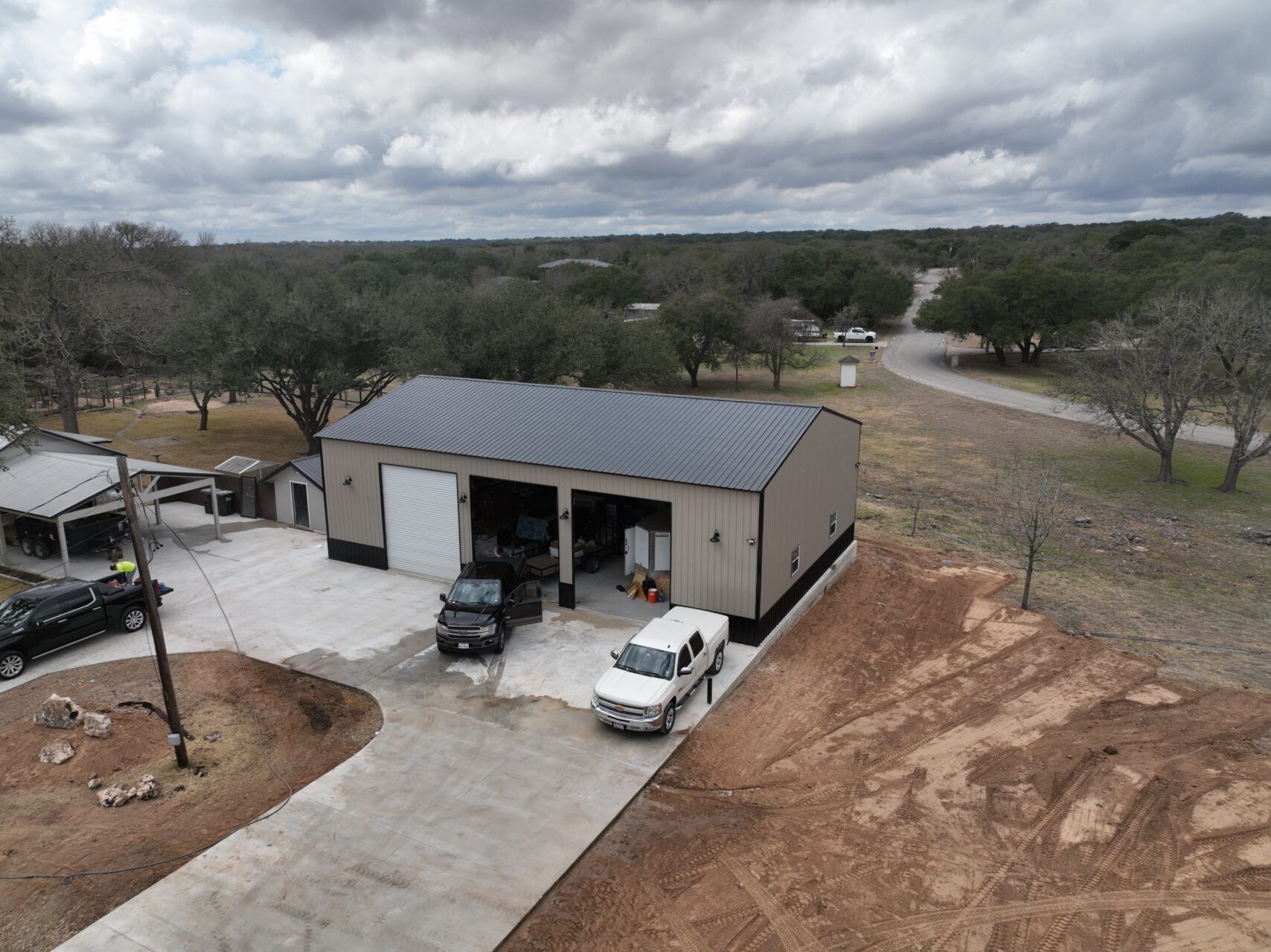 40x60x14 Steel Building in Texas 40x60x14 Steel Building in Texas