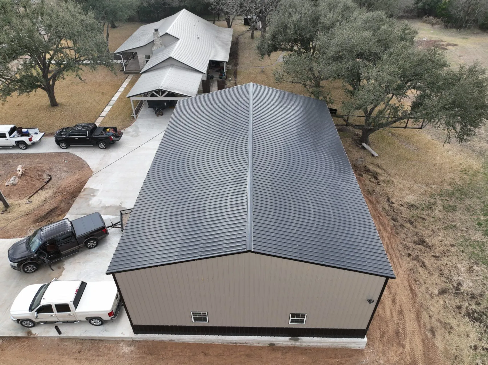 40x60x14 Steel Building in Texas 40x60x14 Steel Building in Texas