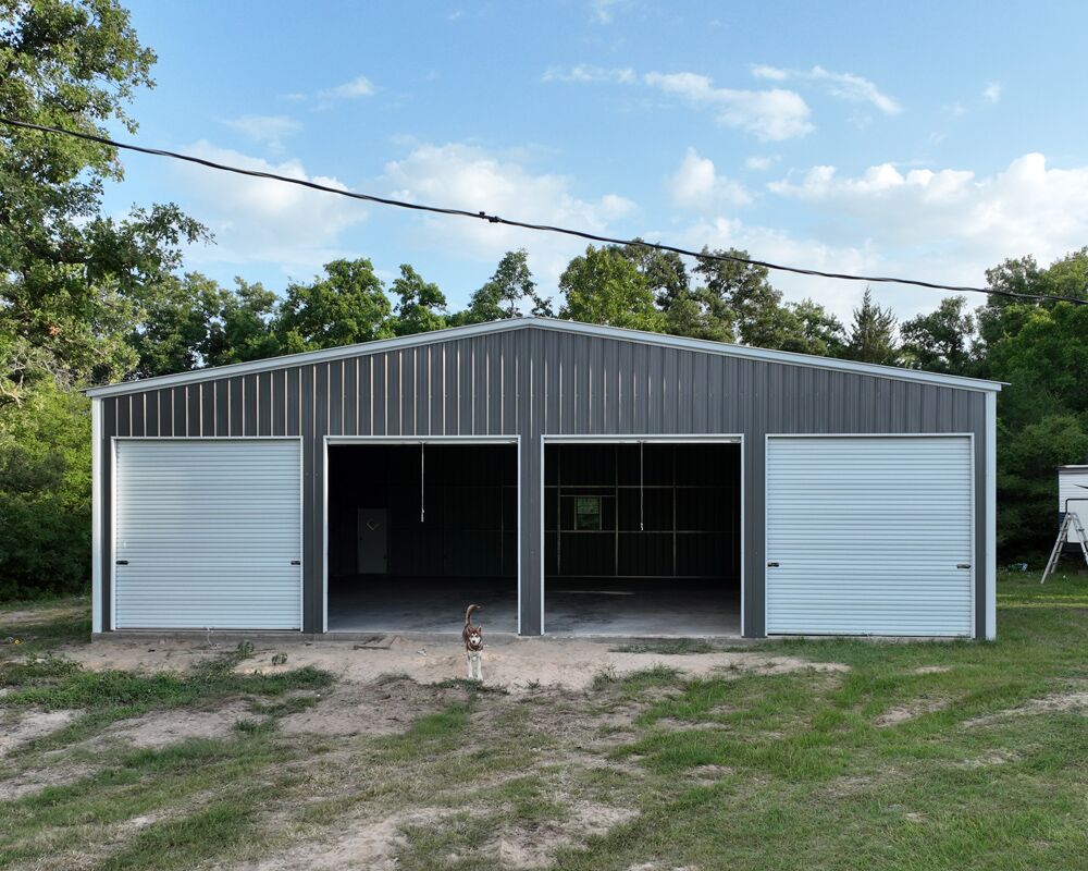 46x40 Metal Building in Weatherford Texas 46x40 Metal Building in Weatherford Texas