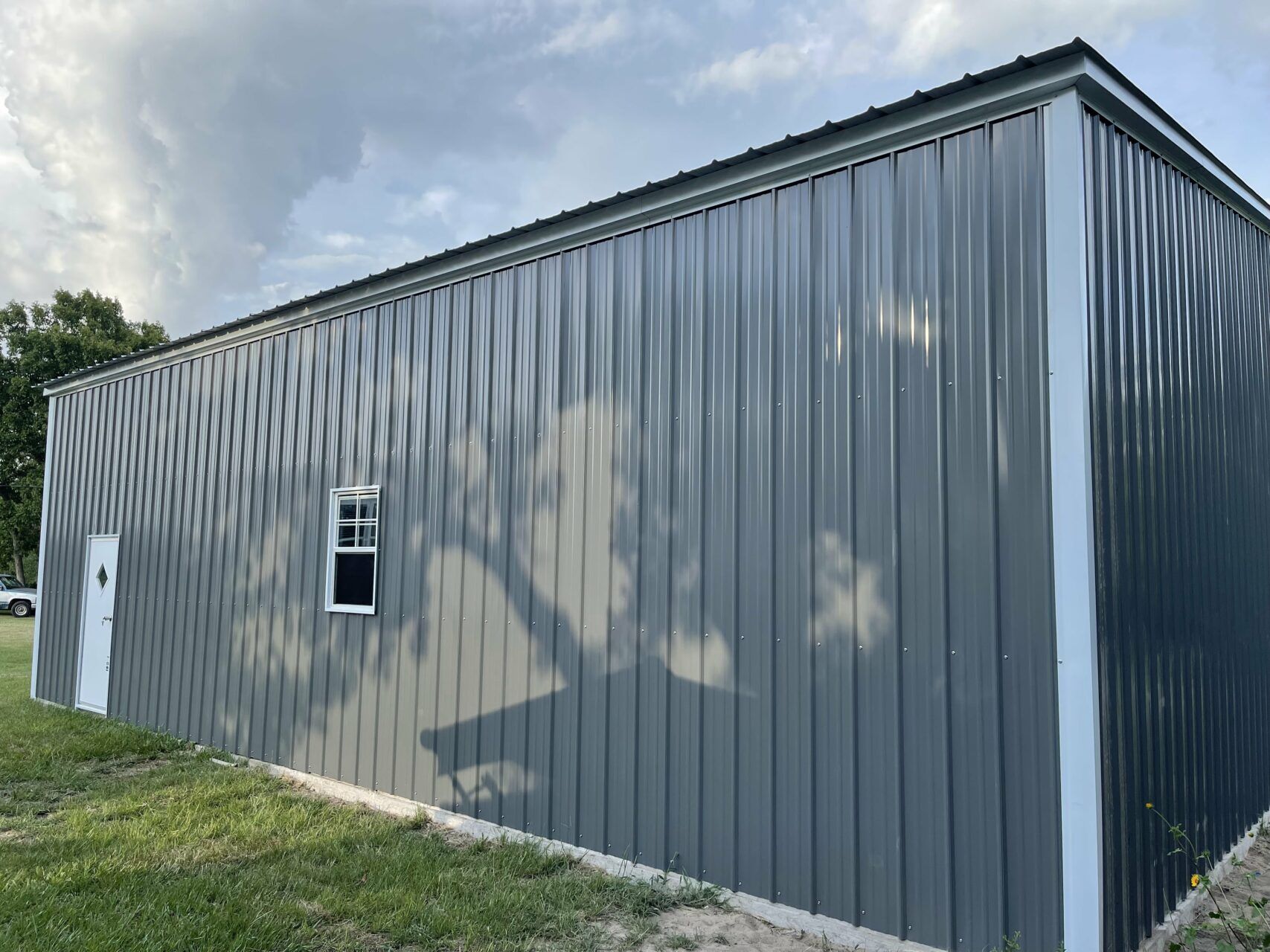 46x40 Steel Building in Texas (10) 46x40 Metal Building in Texas