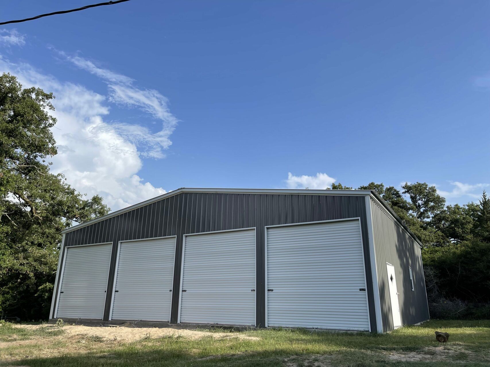 46x40 Steel Building in Texas (7) 46x40 Metal Building in Texas