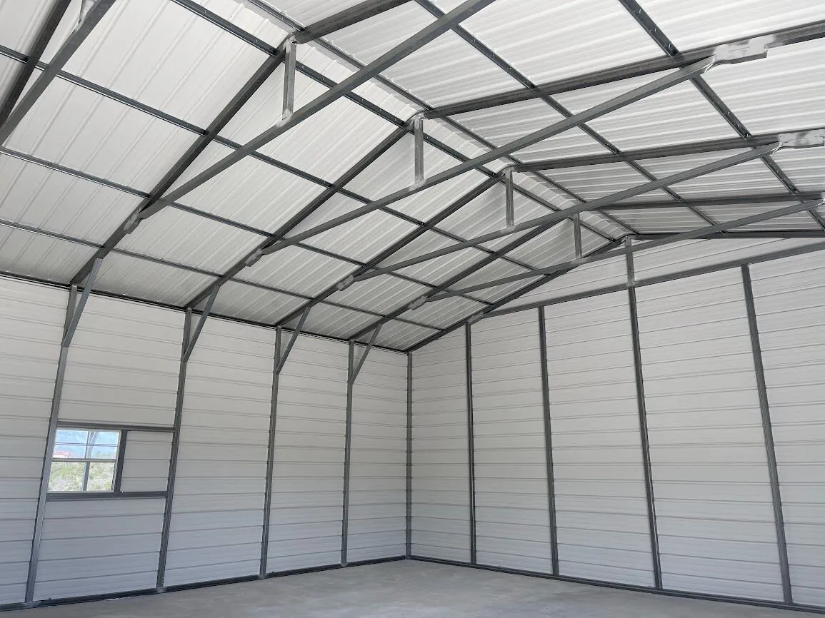 Metal Building with Lean Tos (3)