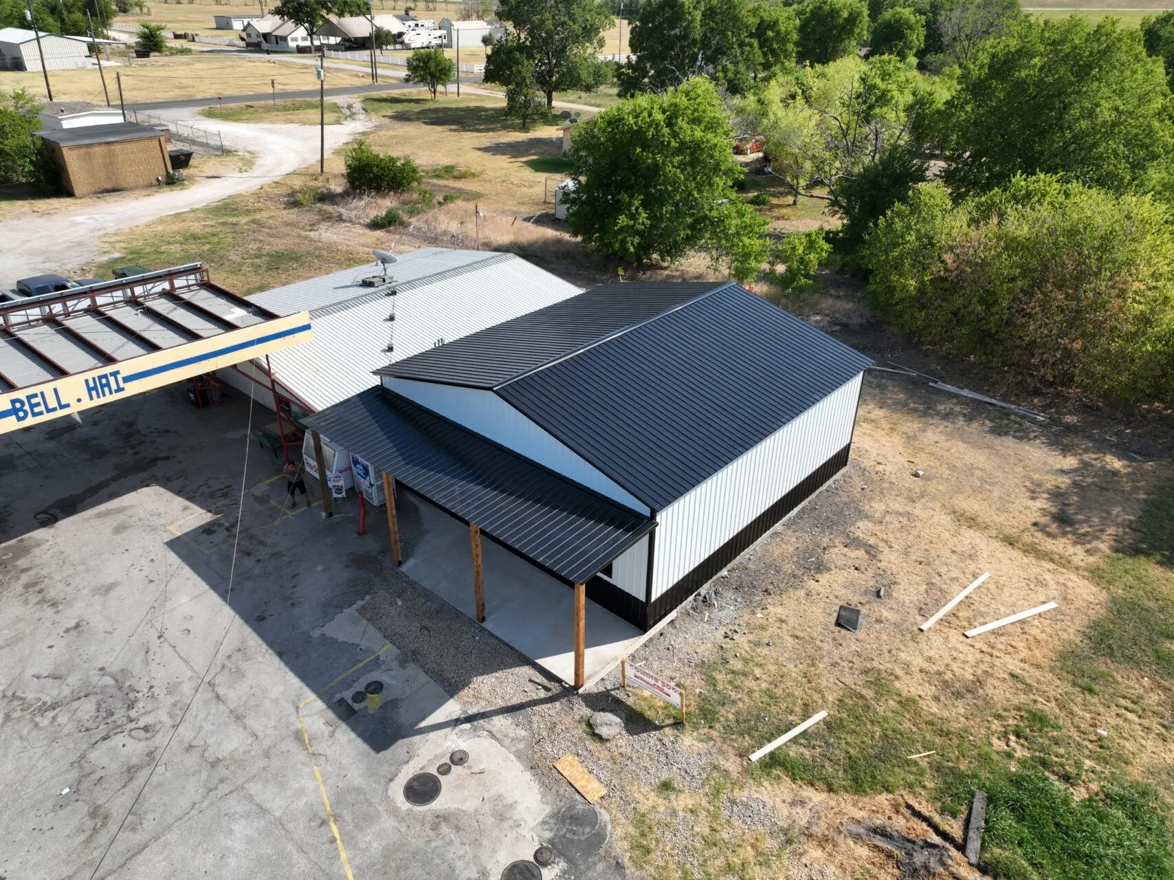 33x35 Texas Metal Building in Temple Texas (8) Texas Metal Buildings near me