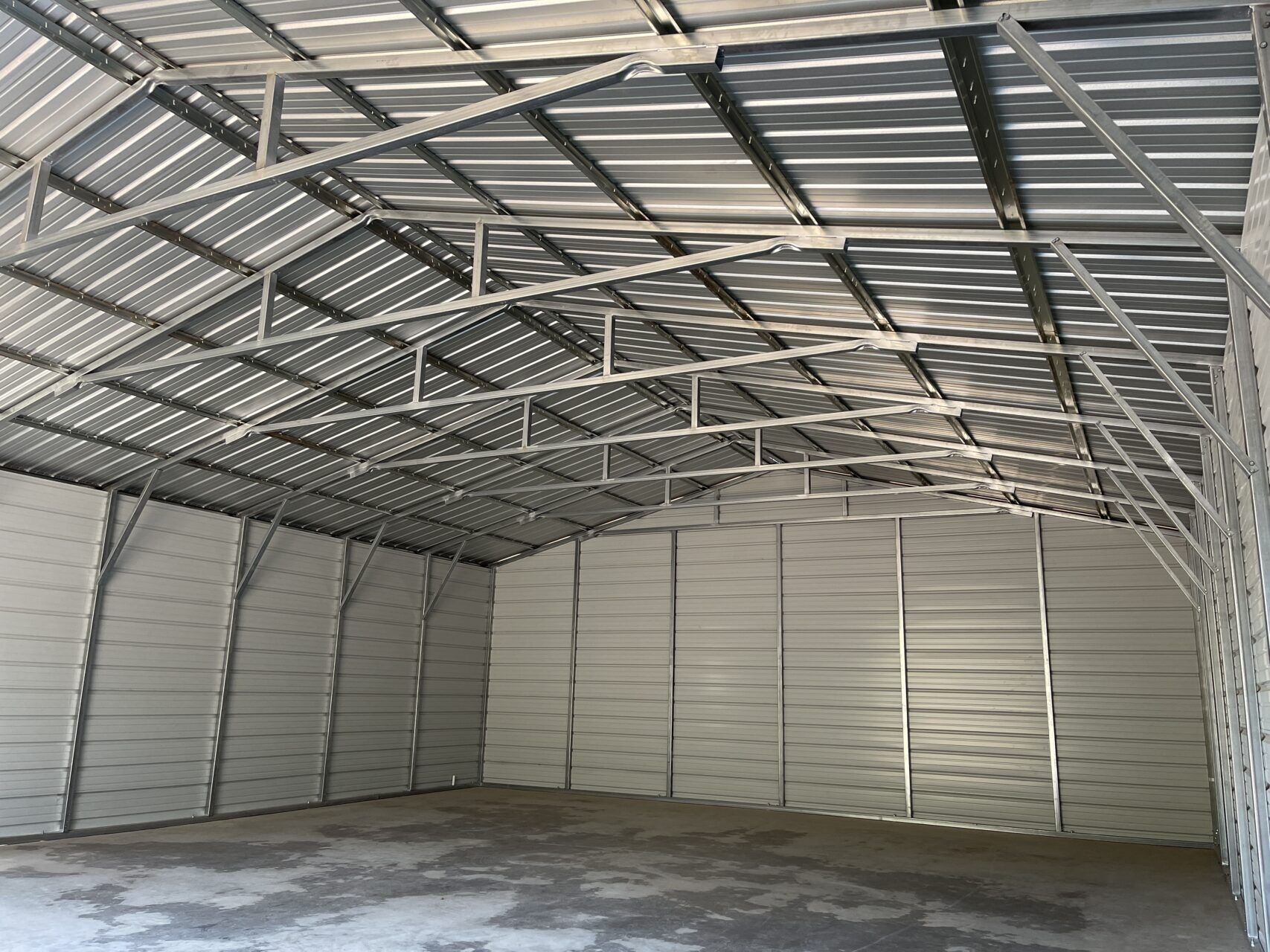30x40 Metal Garage in Glen Rose, Texas (1) 30x40 Metal Garage in Glen Rose, Texas (1)