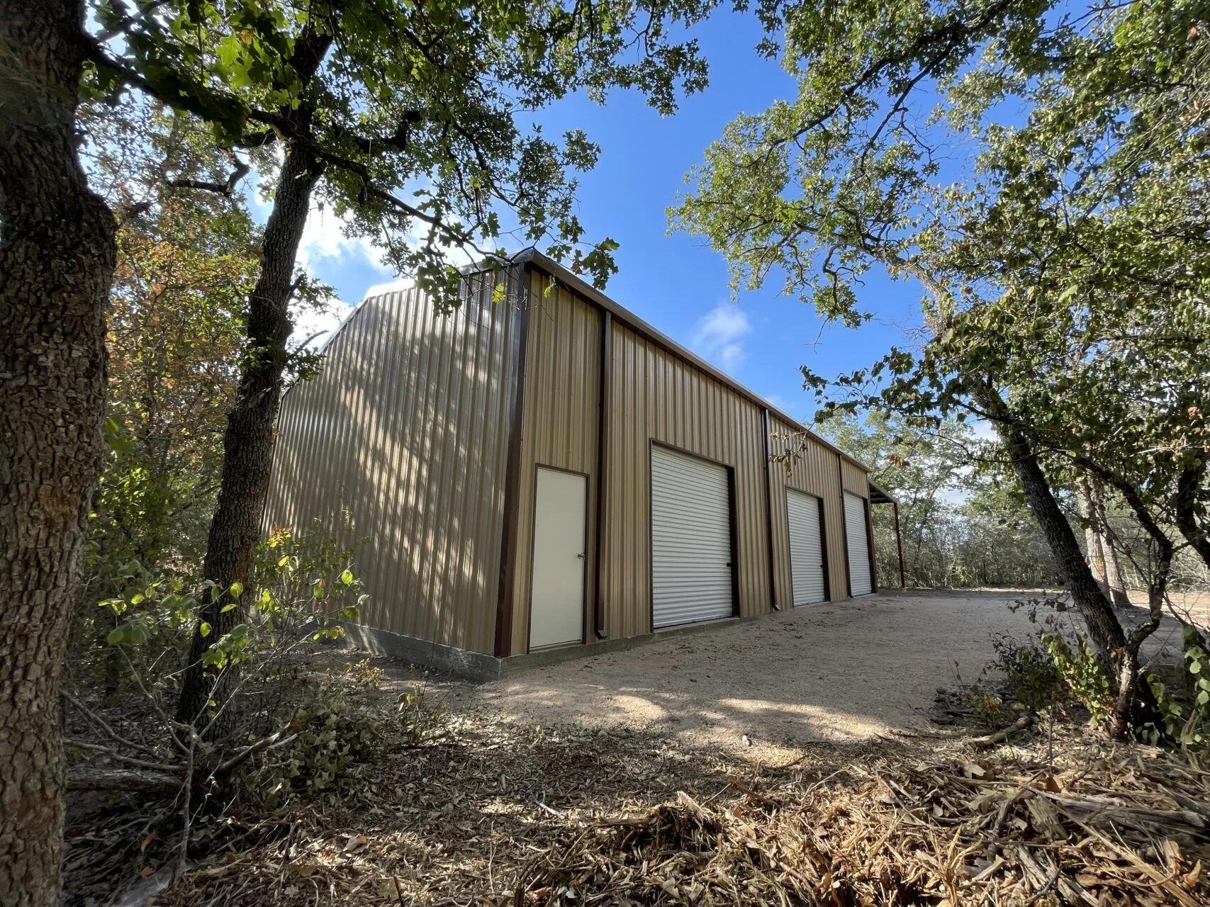30x60 Weld up Metal Building in Kingsbury Texas 30x60-Weld-up-Metal-Building-in-Kingsbury-Texas