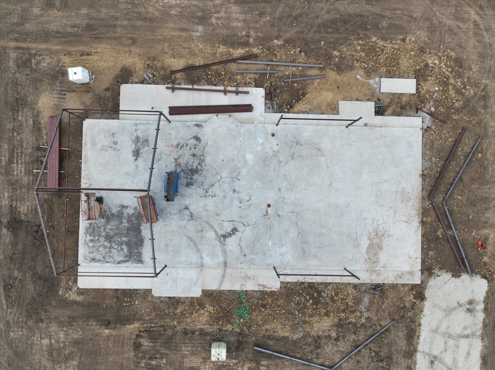 40x80 Red Iron Metal Building 40x80 Red Iron Metal Building