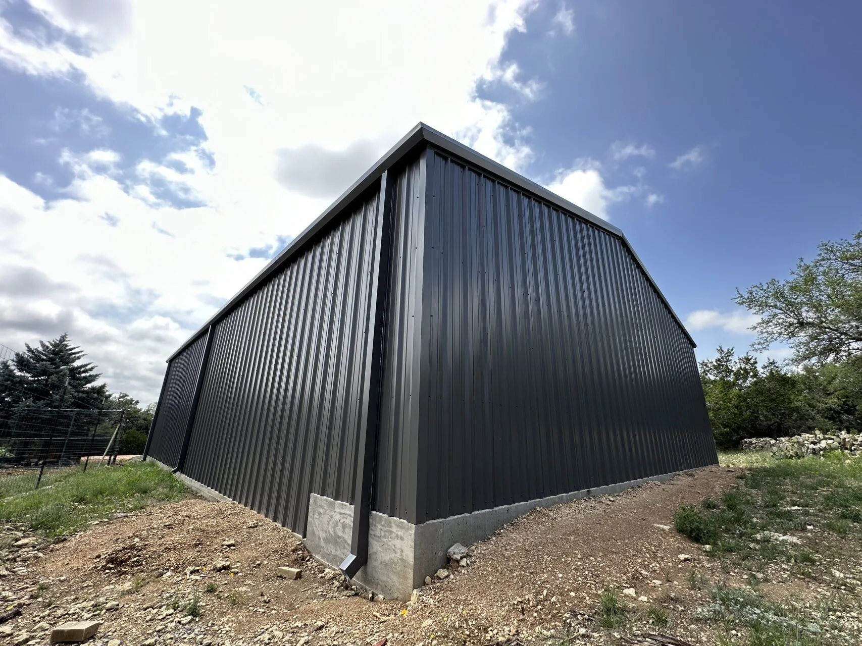 40x60 Weld Up Metal Building in Dripping Springs Texas (10)