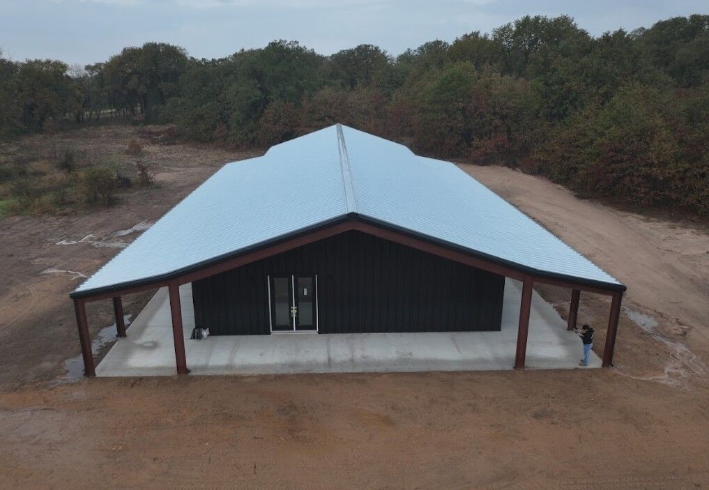 60x110 Massive Metal Home Shell in Boyd, TX. 60x110 Massive Metal Home Shell in Boyd, TX.